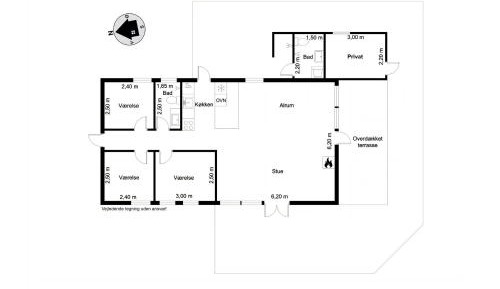 Three-Bedroom Holiday Home 