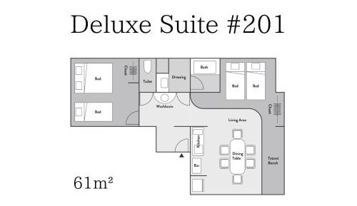 Suite with Mountain View