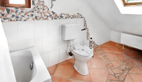 Family Room with Bathroom