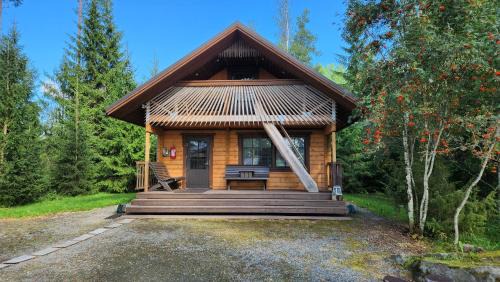 Chalet with Private Sauna
