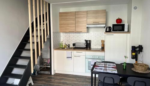 One-Bedroom Apartment with Garden View