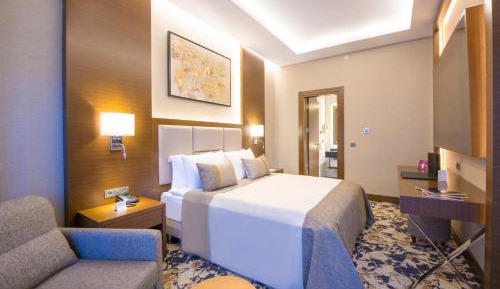 Junior King Suite with Sofa Bed and Balcony