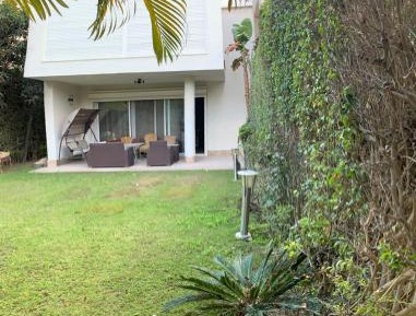 Villa with Garden View