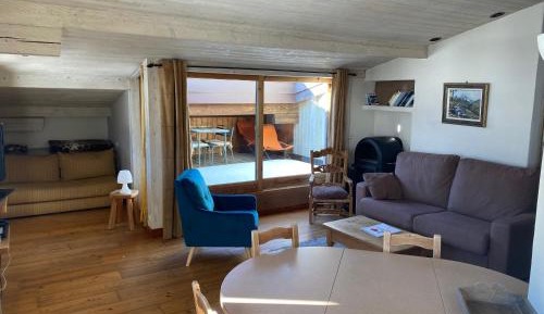 Two-Bedroom Apartment with Balcony and Terrace