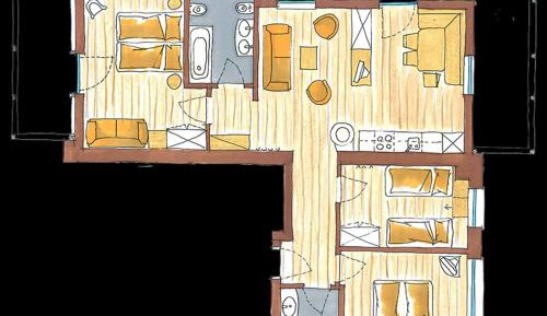 Superior Three-Bedroom Apartment