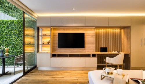 Studio with a Private Terrace