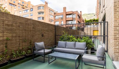 One-Bedroom Apartment with Terrace