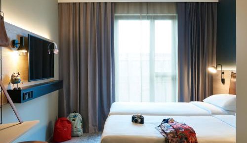 Moxy Twin Sleeper, Guest room, 2 Twin/Single Bed(s)