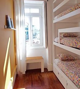 Bed in 3-Bed Mixed Dormitory Room with Private Bathroom