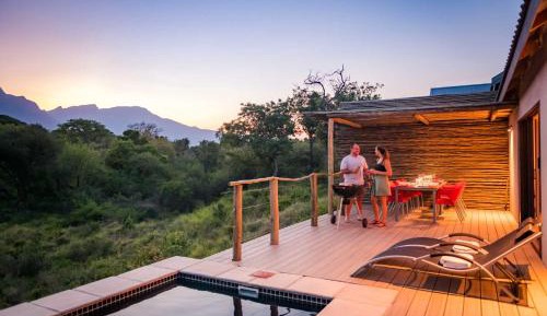 Chalet with private plunge pool