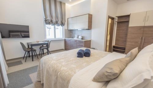 Studio with Pool View