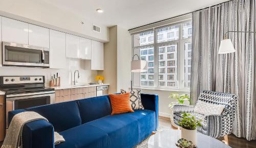 Studio Designer Furnished Apt at Union Station