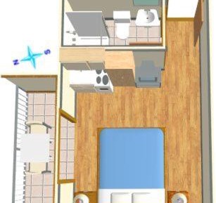 Studio Apartment (2 Adults)
