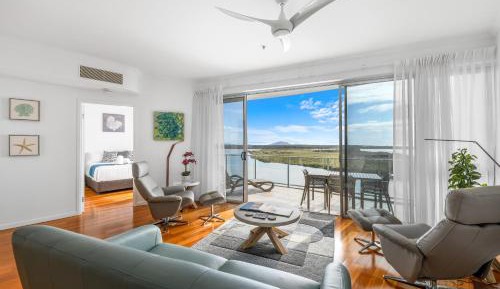 Two-Bedroom Premium Apartment with Water Views