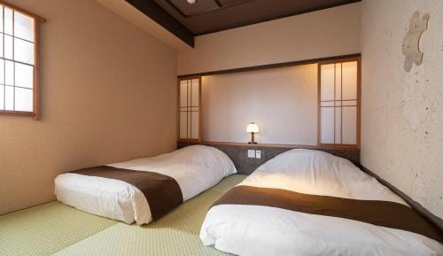 Superior Twin Room with Tatami Area and Open-Air Bath - Non-Smoking