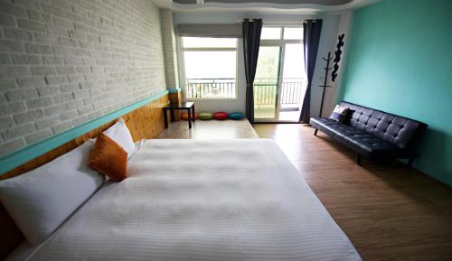 Quadruple Room with Sea View