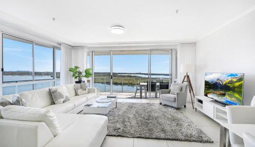 One-Bedroom Premium Apartment with Water Views
