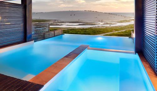 Double Room with Private Pool and Spa Bath with Ocean View (Ground floor)
