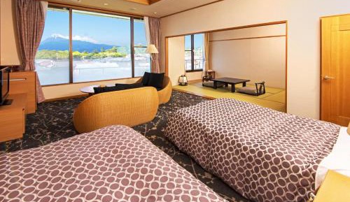 Room with Tatami Area with Mt. Fuji View