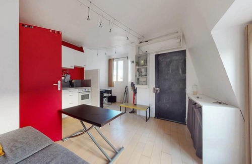 Riquet Stalingrad Apartment | Bright and quiet 27m²- near Canal de l'Ourcq
