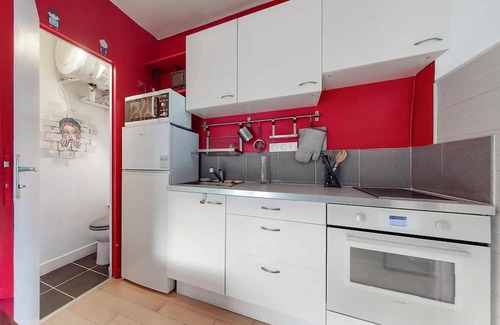 Riquet Stalingrad Apartment | Bright and quiet 27m²- near Canal de l'Ourcq