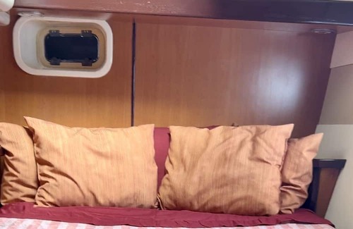 Florida North Atlantic Coast Boat Rental | Twin Spirit 48’ Power Catamaran surrounded by water!