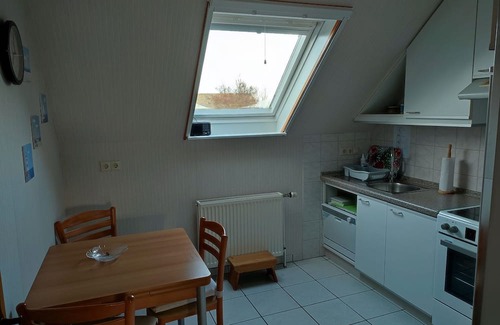 Hallig Langeneß Apartment | Apartment 'Fewo2 Norderaue' with Shared Terrace and Wi-Fi