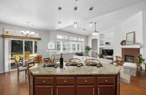 Greenacres House | Back Yard with Lawn & Dedicate Office & Single-Story