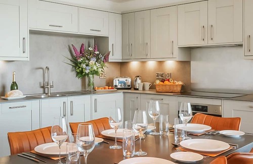 Chittlehamholt Cabin | Discover the epitome of relaxation in the Valley View 3 Bed Lodge, where panoramic views and modern