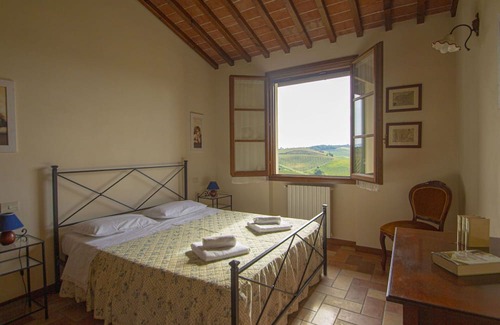 Stabbia Apartment | Cosy apartment for 4 guests with pool, WIFI, A/C, TV, patio, panoramic view and parking