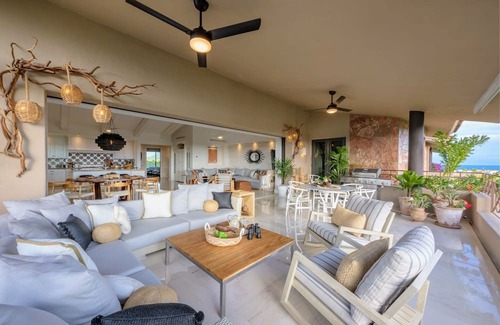 Punta de Mita Condo | Stunning Penthouse: Ocean, Golf, Mountain Views, Golf Cart, & Housekeeper/Chef