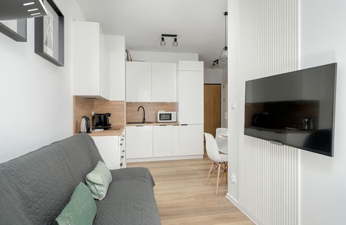 Nowe Miasto Apartment | Modern Studio Niemena by Renters