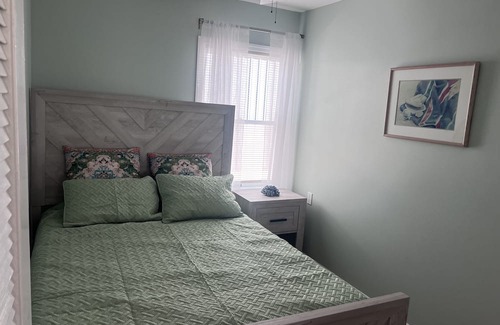 Ortley Beach Apartment | Family / pet friendly summer rental walking distance away from the beach and bay