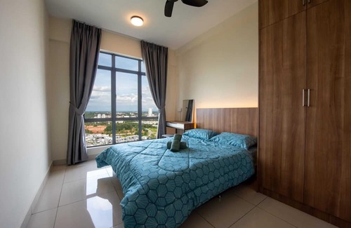 Taman Daya Apartment | Cozy & Modern 3BR Apt ARC at Austin, Free Parking