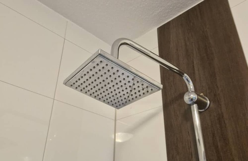 Cloppenburg Apartment | Cozy: Design Suite Zentral Küche Balkon