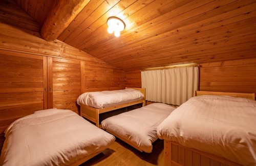 Nasu House | Log house with nature BBQ grill available Projector available Pets allowed 3 bedrooms Up to 3 parkin / Nasugun Tochigi