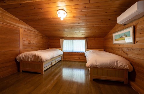 Nasu House | Log house with nature BBQ grill available Projector available Pets allowed 3 bedrooms Up to 3 parkin / Nasugun Tochigi