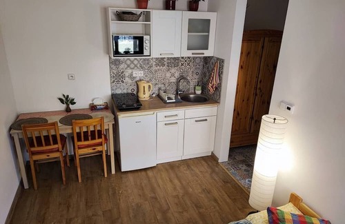 Tisa Apartment | Cozy full-equipped studio in Tisá. Pet-friendly. 5 minutes to rocks by walk!
