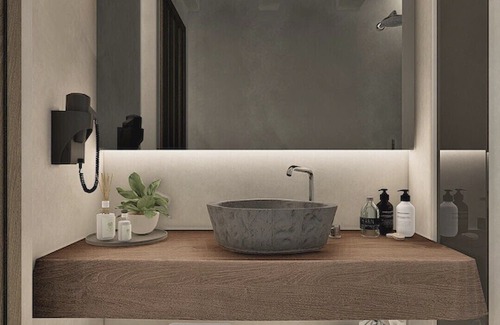 Almyros Hotel | Unique Design Suite with Breakfast - Next to the beach