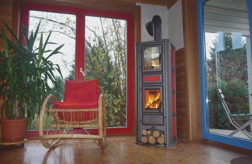 Kleineicholzheim Cabin | Cozy evenings in the log cabin, by the fireplace and in the wood-fired Finnish sauna