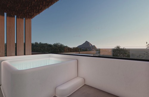 Almyros Hotel | Unique Design Suite with Breakfast - Next to the beach