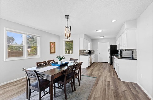 Joplin House | Stylish Rancher in Quiet, Tree Lined Neighborhood.