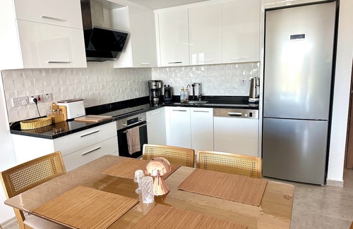 Karavas Condo | Bohemian penthouse in Girne Alsancak, close to Merit hotels