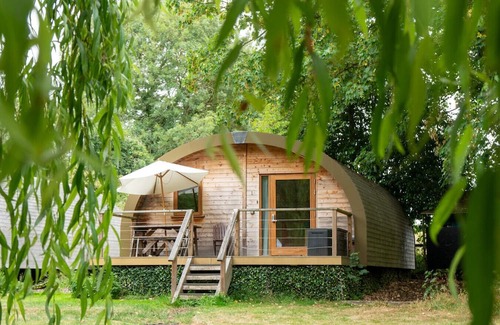 Newmarket Cabin | Lidgate Star Cabin 1 · Eco-friendly cabins next to a 16th century pub