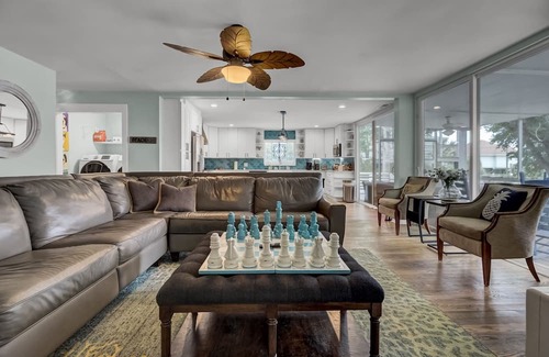 Folly Beach House | Coastal dog-friendly home with pool, ocean views & fenced yard