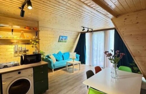 Tsikhisdziri Villa | Romantic Forest A-Frame 2BR by the Sea