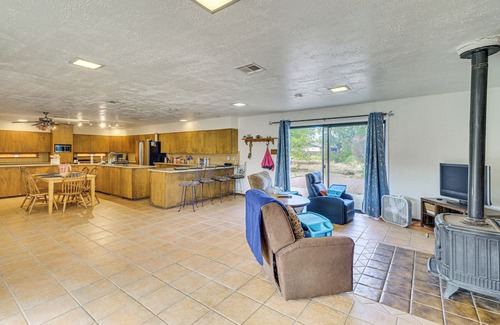 Polvadera House | Perfect For Groups! Socorro Home Near NM Tech