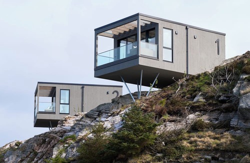 Herdla Cabin | Hideaway Herdla 2 – unique and luxurious cabin 15 m above the sea near Bergen