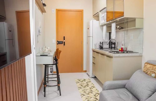 Armacao Apartment | Bedroom and living room for 4 next to the Armação Convention Center Salvador/BA