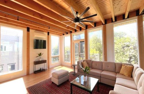 Fire Island Pines Villa | The Secluded Pines Steps to Beach Pool Views